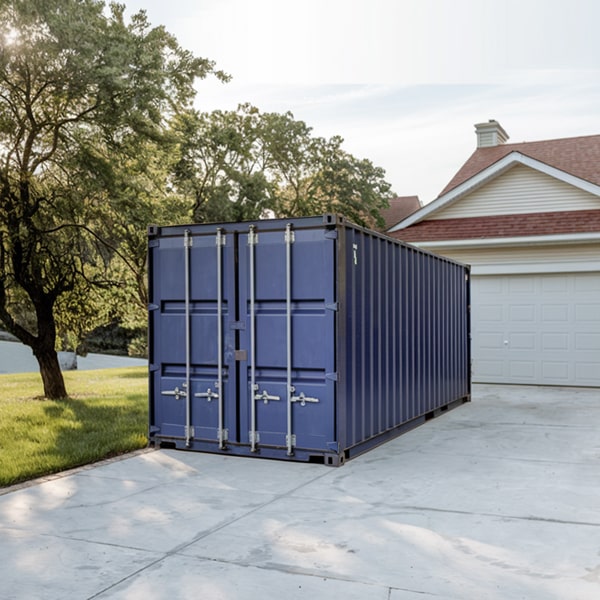 residential storage containers come in various sizes, from 10 feet to 40 feet in length